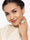 Designer Gold Plated Kundan Studded Stylish Trendy Stylish Adjustable Mint Green Round Ring For Women And Girls
