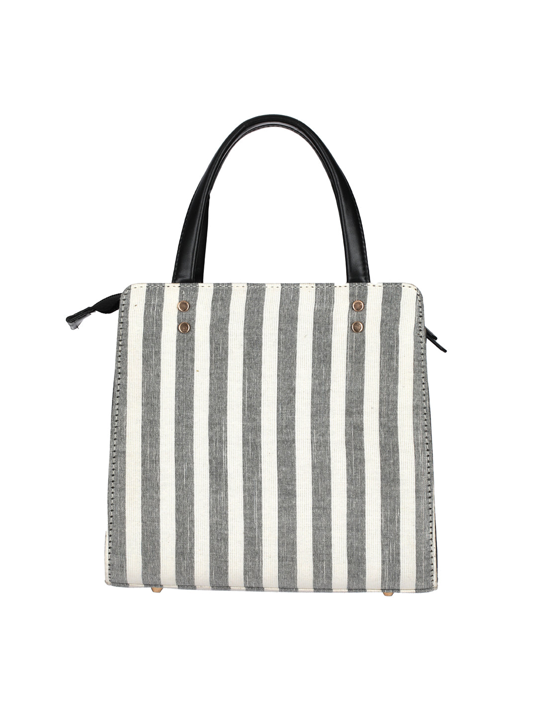 Classy Grey Ikat Satchel Bag