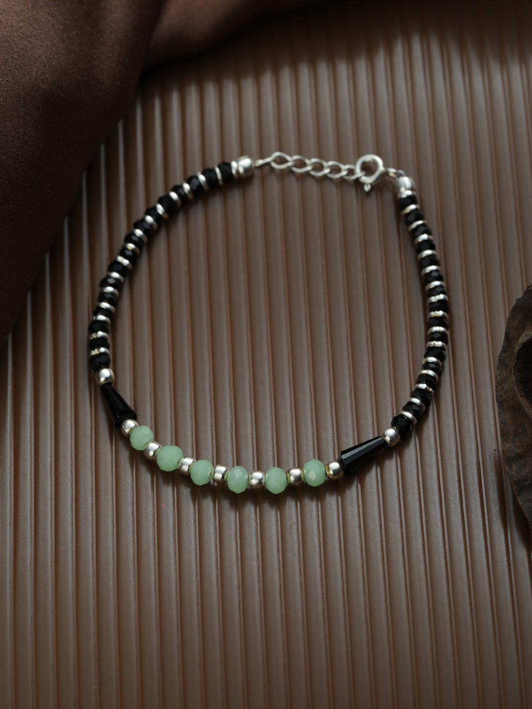 SOHI Silver Plated Party Designer Stone Bracelet For Women  Green Buy  SOHI Silver Plated Party Designer Stone Bracelet For Women  Green Online  at Best Price in India  Nykaa