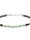 Green and Black Stones Sterling Silver Bracelet
