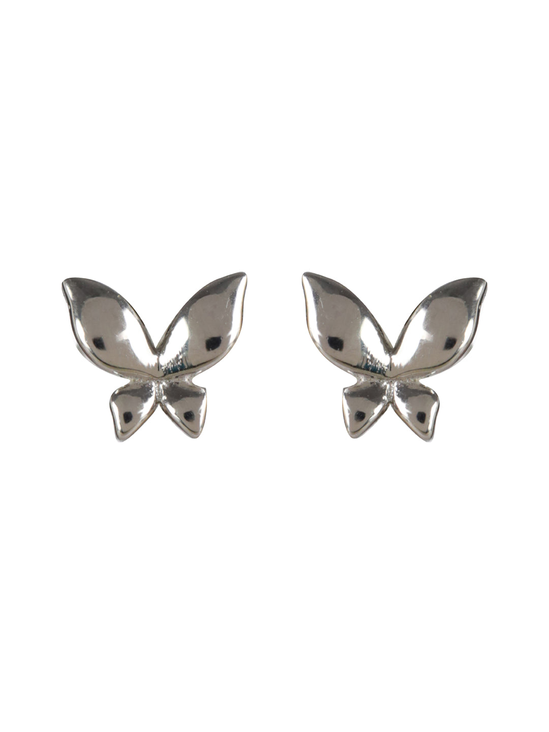 Sheer by Priyaasi Tiny Butterflies Sterling Silver Earrings Set of 3