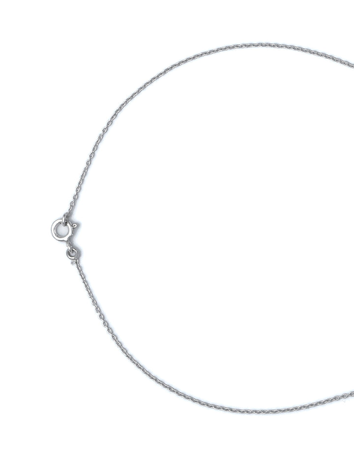 Sterling Silver Blue Enamelled Celestial Necklace