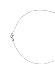 Sterling Silver Interlocked Heart Necklace