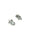 Silver Sphere Lining Solitaire Jewellery Set