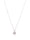 Sheer by Priyaasi Minimal Solitaire Sterling Silver Necklace
