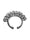 Oxidised Silver Filigree Floral Septum Nose Ring