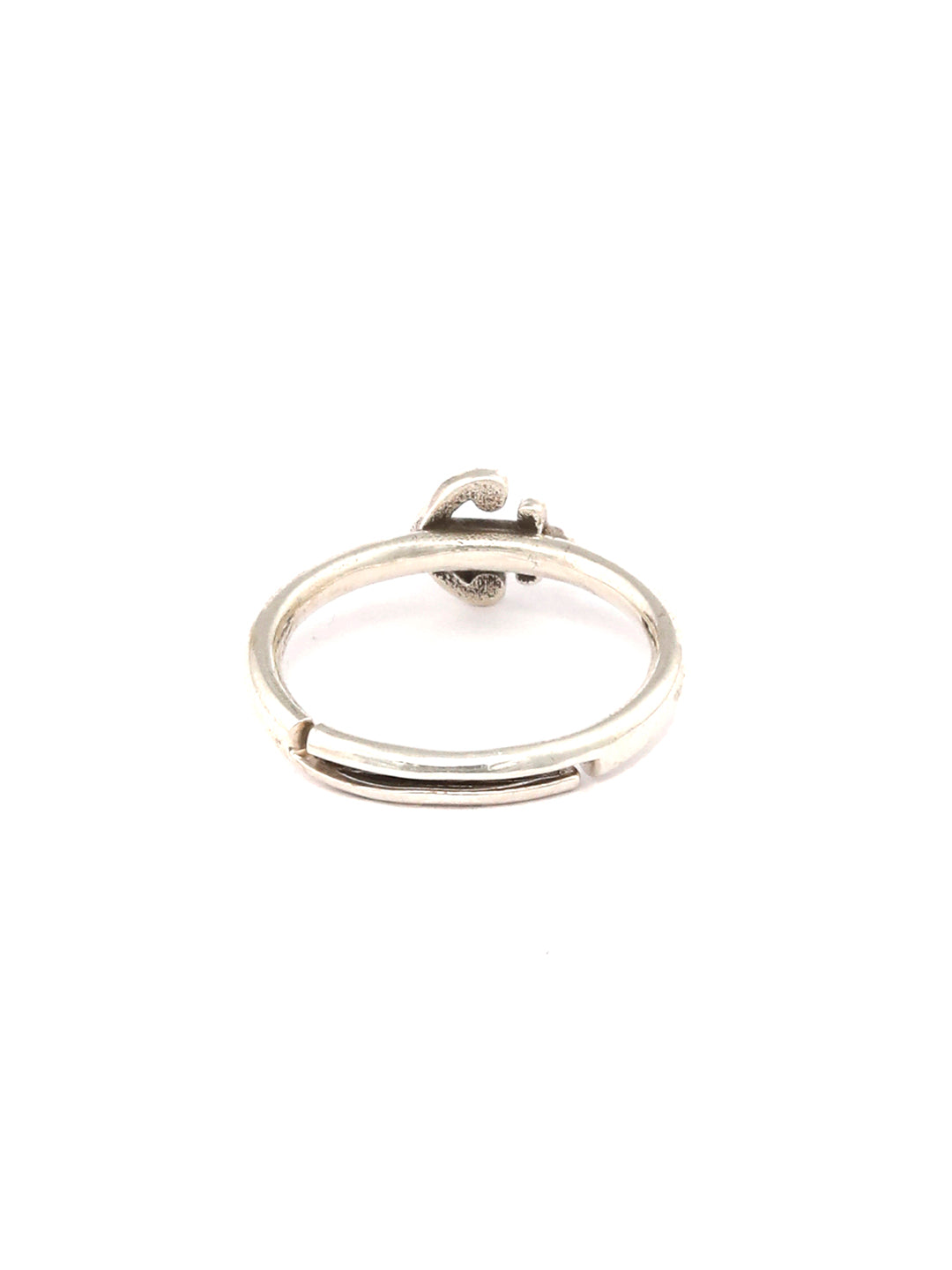Anchor Motif Sterling Silver Ring