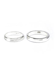 Sterling Silver Forever Couple Rings