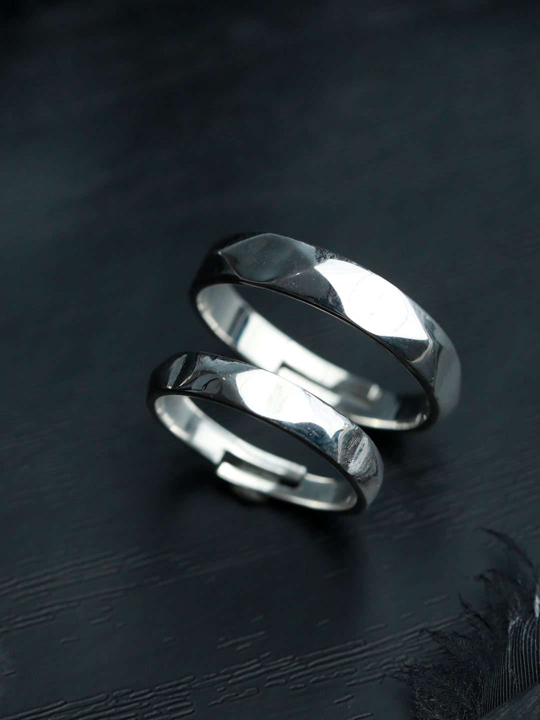 Sterling Silver Timeless Couple Rings
