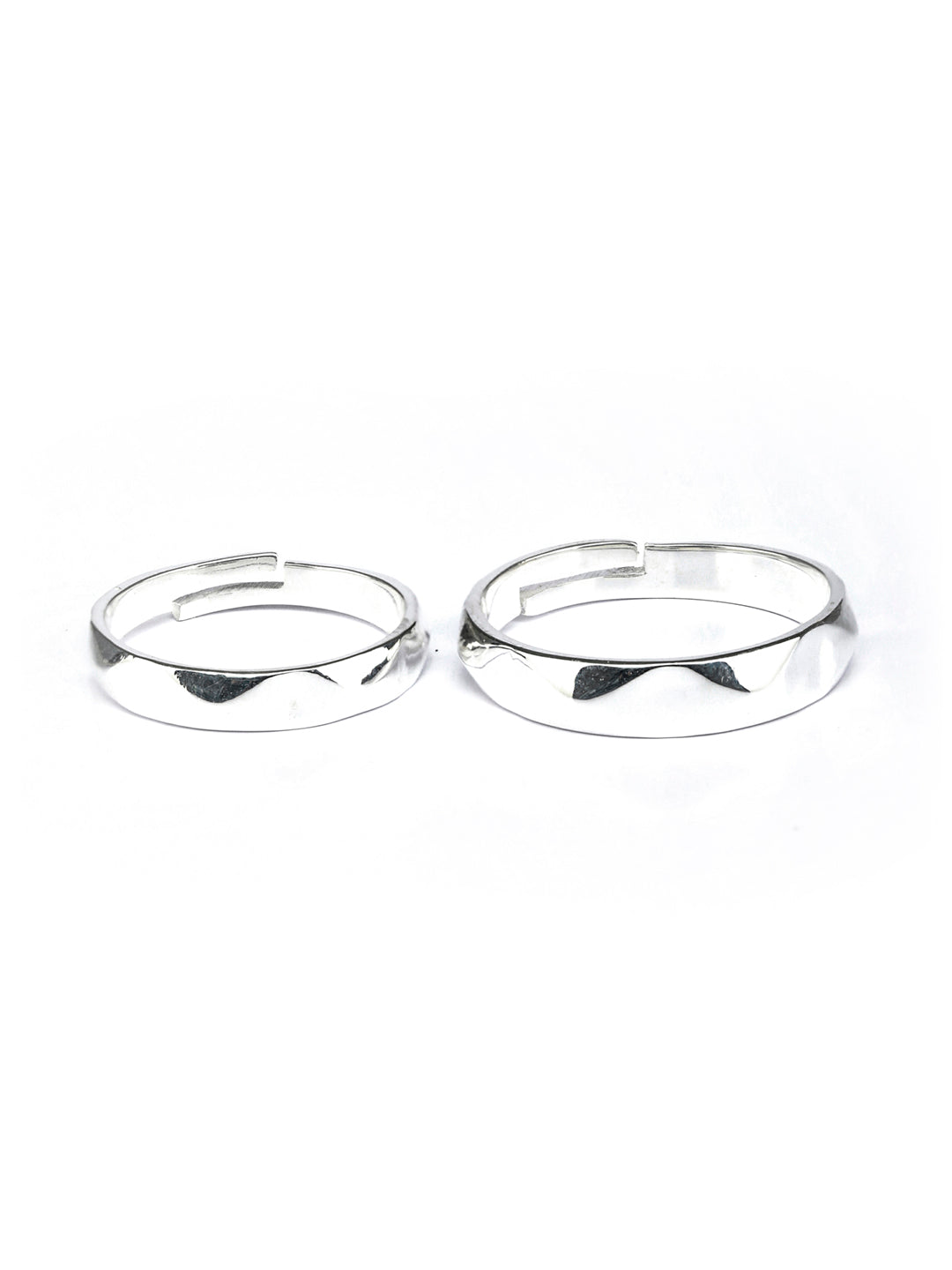 Sterling Silver Timeless Couple Rings