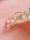 Sheer by Priyaasi Hearts American Diamond Sterling Silver Ring