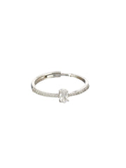 Sheer by Priyaasi Minimal Solitaire Sterling Silver Ring