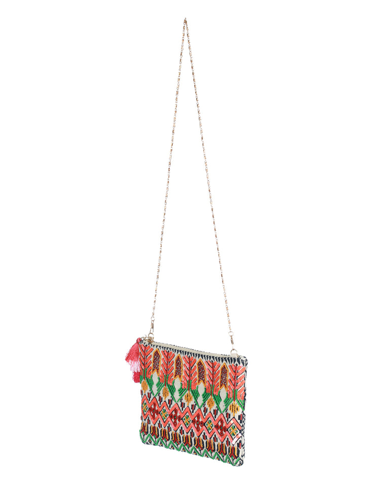 Banjara Multicolor Sequined Sling Bag