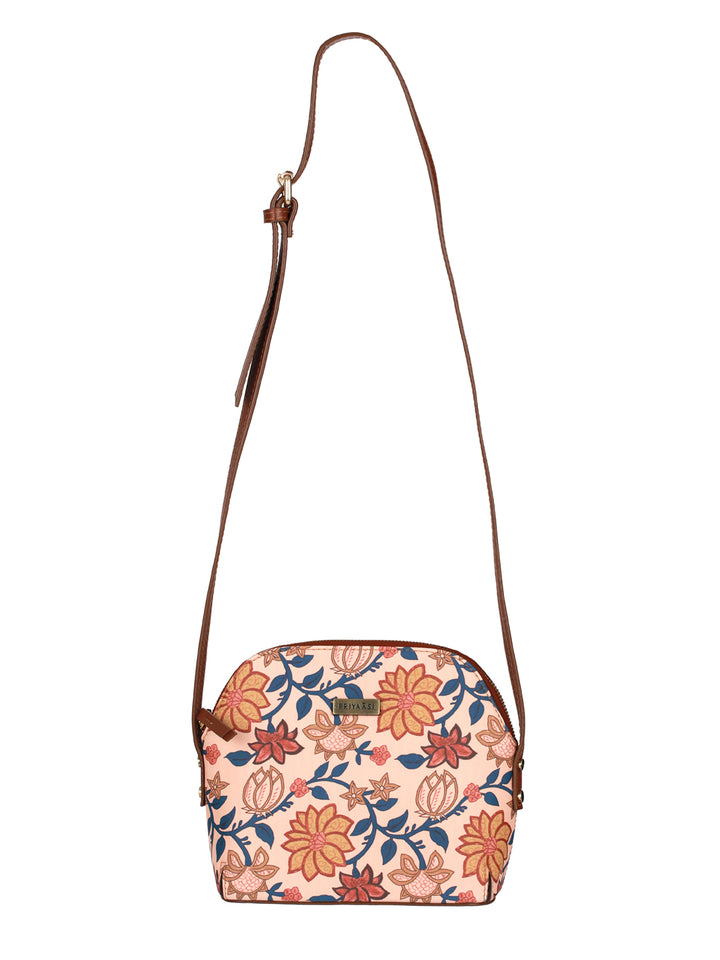 Floral Kalamkari Multicoloured Sling Bag