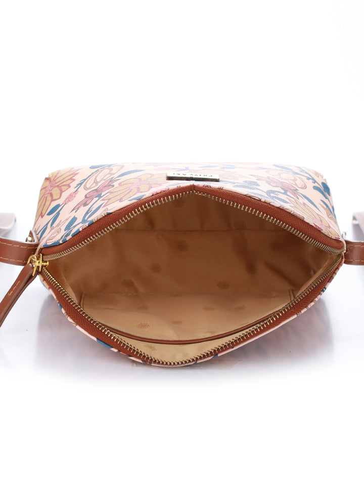 Floral Kalamkari Multicoloured Sling Bag
