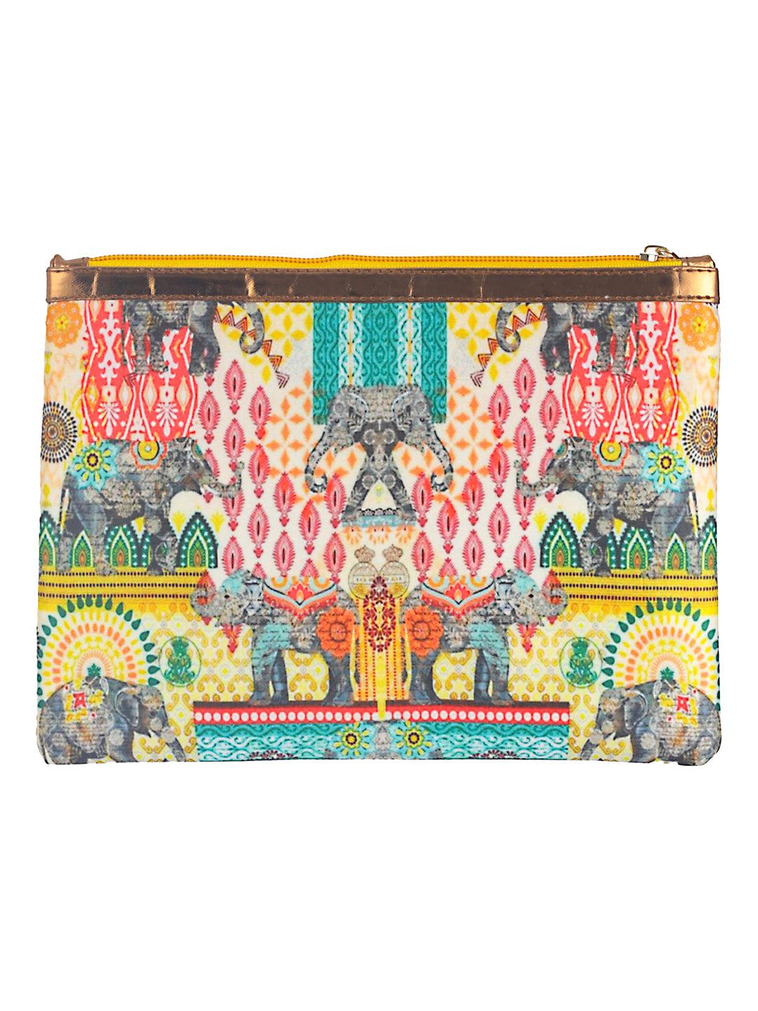 Shahi Sawari Multicolor Zipper Pouch