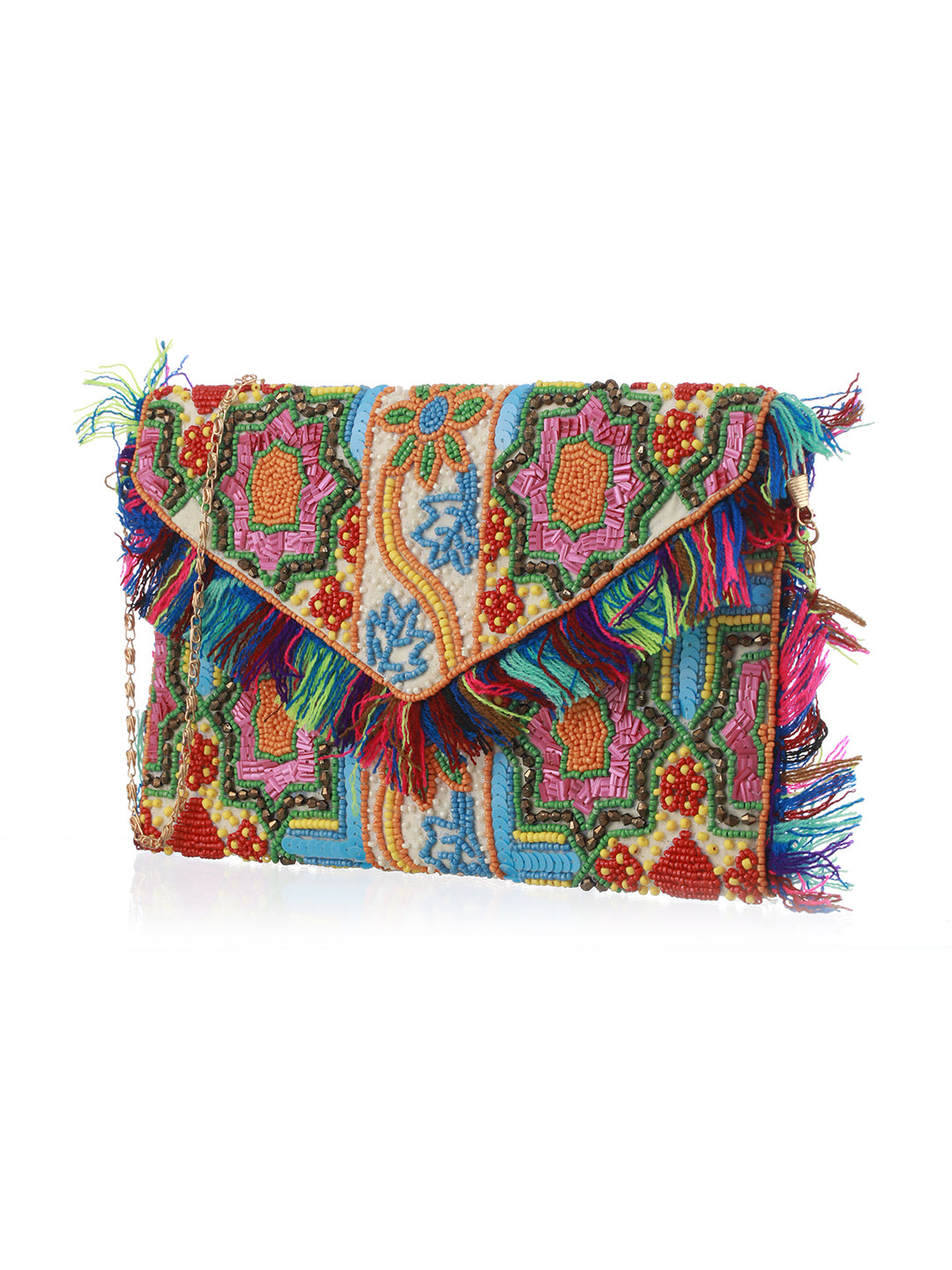 Gul-i-stunning Multicolor Embellished Sling Bag