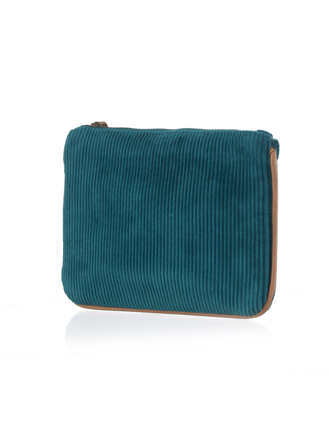 The Ruling Solid Blue Utility Zipper Pouch