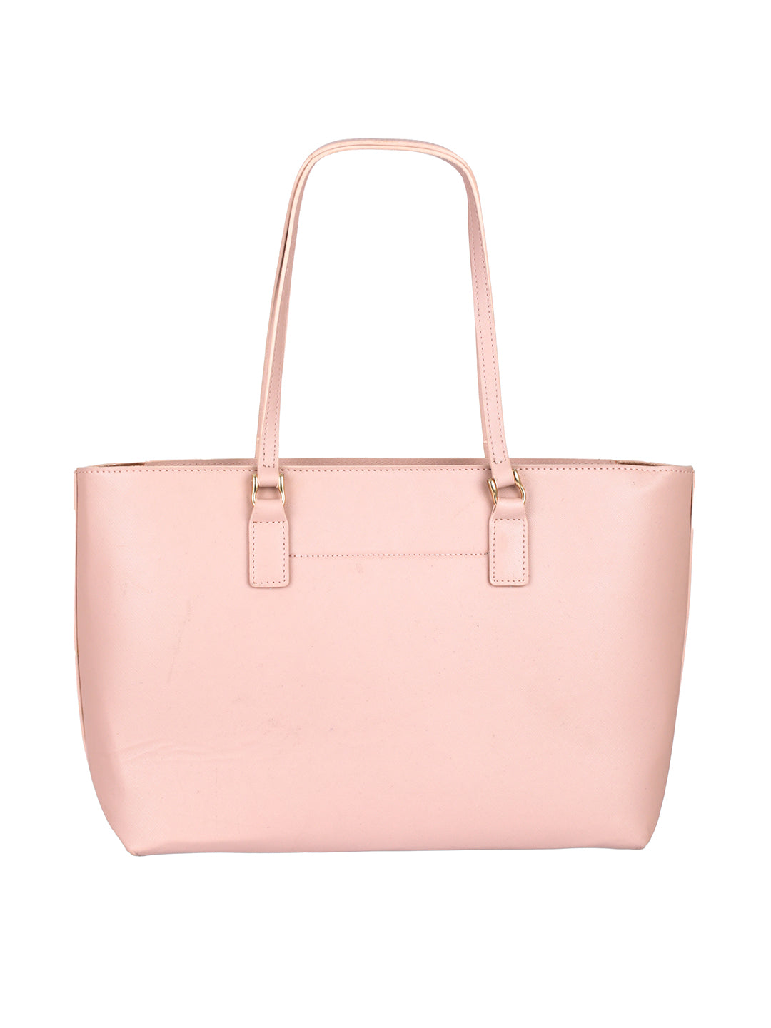 Blush Pink Solid Tote Bag
