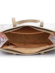 Paisley Kalamkari Floral Tote Bag
