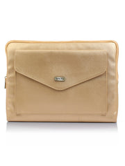 Metallic Gold Solid Laptop Sleeve and Tote Bag Set
