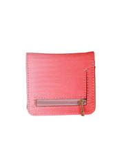 Peach Ombre Solid Two Fold Wallet