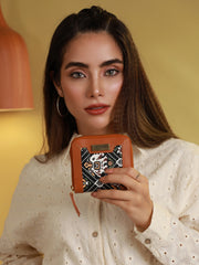 Black Patola Mini Wallet