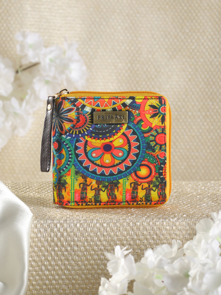 FlowArtistic Multicolor Mini Wallet