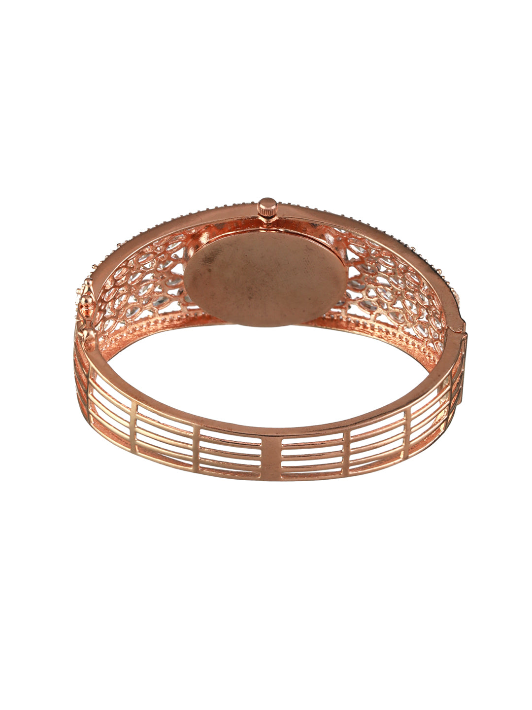 Crestello Rose Gold Plated Bracelet Analog Wrist Watch for Women JWL117RG   JioMart